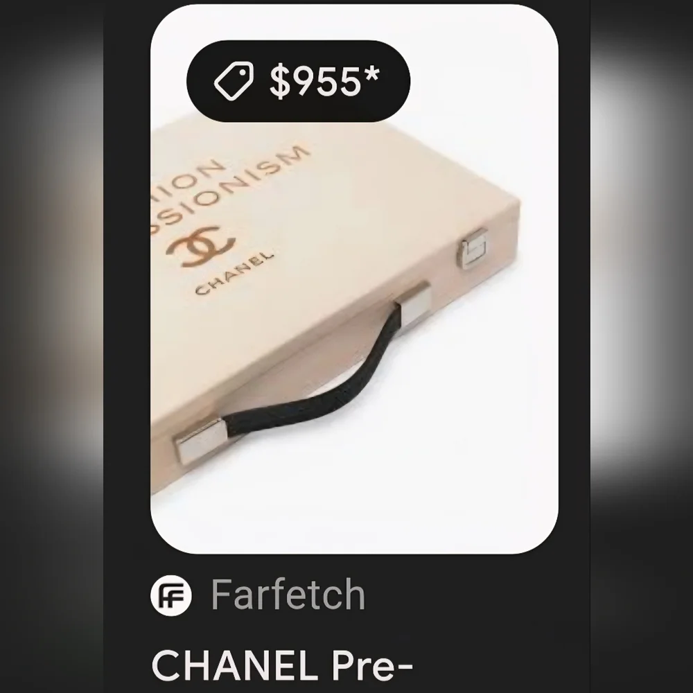 Chanel‎ Fashion Impressionism 2015/2016  Collection Wooden Box
